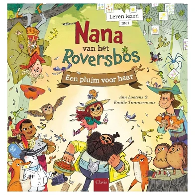 Een pluim voor haar Leren lezen met Nana van het Roversbos.