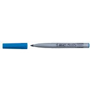 Viltstift Bic 1445 pocket rond blauw 1.1mm