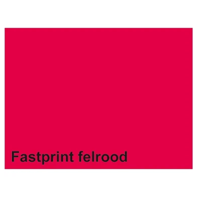 Papier à copier Fastprint A4 80gr rouge vif 100 feuilles