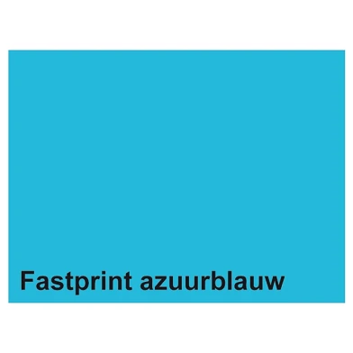 Papier à copier Fastprint A4 160gr bleu azur 50 feuilles