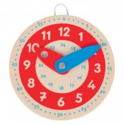 Horloge d'apprentissage en bois Goki