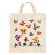 Goki Baumwolltasche - Schmetterling