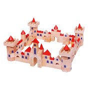 Goki Holzbausteine Schloss, 145 Teile
