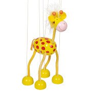 Hölzerne Marionette Giraffe