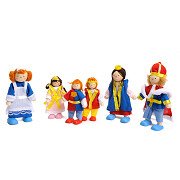 Puppenhaus Puppen Königsfamilie