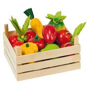 Gemüse und Obst in Box, 10 Stk.