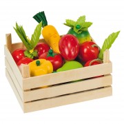 Groenten en Fruit in Kist, 10dlg.