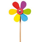 Goki Hölzerne Windmühle - Blume