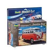 Revell Modellbausatz VW T1 Samba Bus