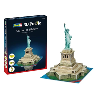 Revell Kit de construction puzzle 3D – Statue de la Liberté