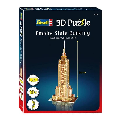 Kit de construction de puzzle 3D Revell - Empire State Building