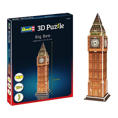 Kit de construction de puzzle 3D Revell - BIG Ben
