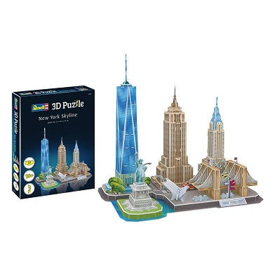Revell 3D-Puzzle-Bausatz – Skyline von New York