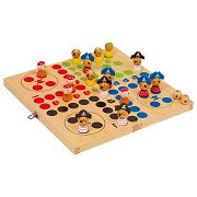 Hölzerne Ludo-Pirateninsel