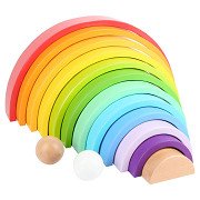 Holzbausteine Rainbow XL, 14dlg.