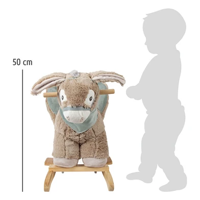 Small Foot - Bump Donkey en bois avec chaise