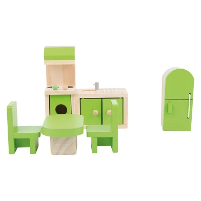 Small Foot - Puppenhausmöbel aus Holz, Küche, 5dlg.