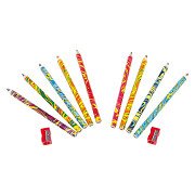 Small Foot - Crayons de couleur arc-en-ciel avec taille-crayon, 10 pcs.