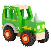 Small Foot - Holztraktor grün