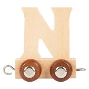 Small Foot - Buchstabenzug aus Holz - N