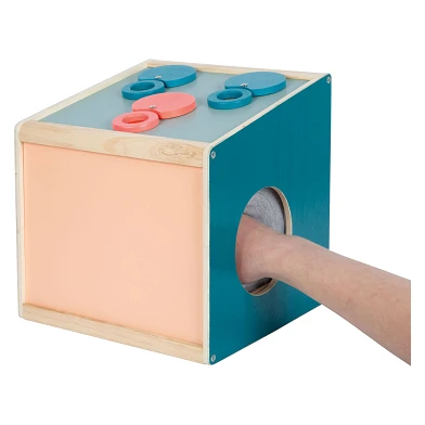 Small Foot - Boîte sensorielle en bois avec lentilles sensorielles