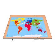 Leerkleed Wereld, 160 x 100 cm