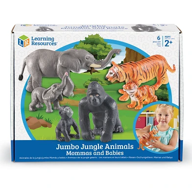 Jumbo Jungledieren - Moeders en Baby's, 6dlg.