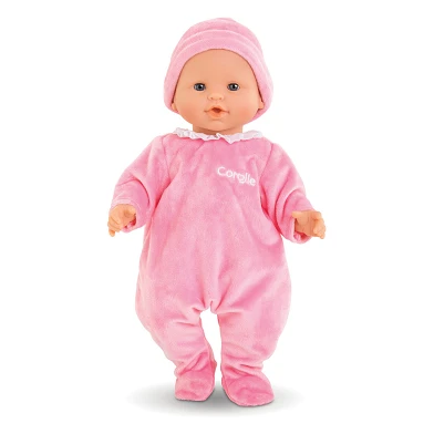 Corolle Mon Grand Poupon – Pyjama Pink mit Mütze, 36 cm