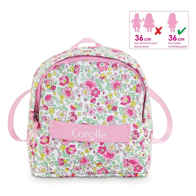 Ma Corolle - Puppenrucksack Floral