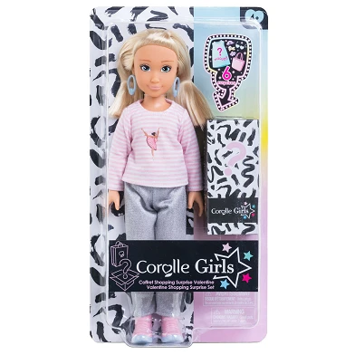 Corolle Girls – Fashion Doll Valentine Shopping Surprise Set