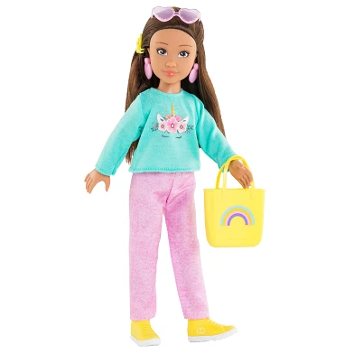 Corolle Girls - Fashion Doll Luna Shopping Surprise Set
