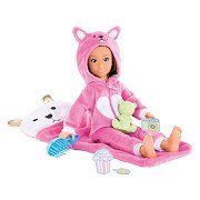 Corolle Girls – Fashion Doll Zoe Pyjama-Party-Set