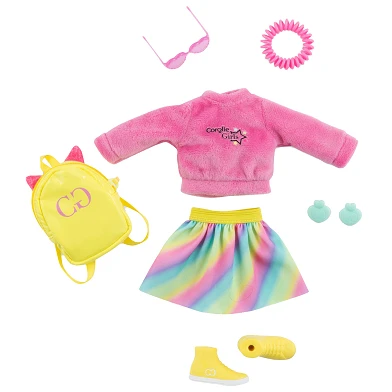 Corolle Girls - Puppenkleidung Fluo Set Dressing Room