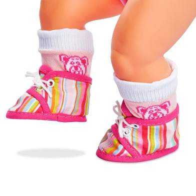 Chaussettes et chaussures rayées New Born Baby