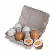 Eichhorn -Eier im Karton