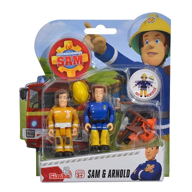 Figurines Sam le pompier - Sam et Arnold