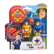 Feuerwehrmann Sam Spielzeugfiguren - Elvis & Penny