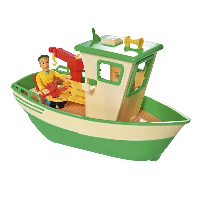 Le bateau de pêche du Sam le pompier Charlie