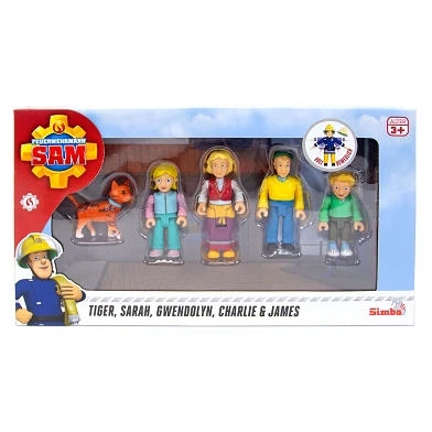 Figurines Sam le pompier - La Famille Jones