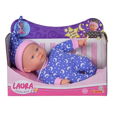 Laura Little Star Babypuppe leuchtet im Dunkeln