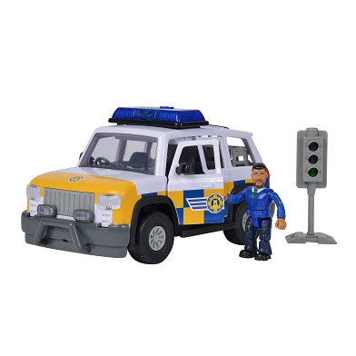Sam le pompier Voiture de police 4x4 avec figurine