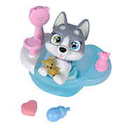 Pamper Petz Hund im Bad Spielzeugfigur