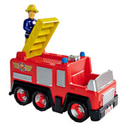 Feuerwehrmann Sam Jupiter Feuerwehrauto mit Sam Figur