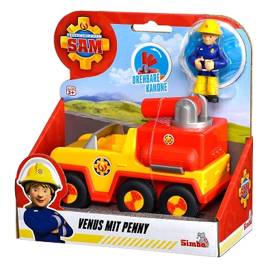 Feuerwehrmann Sam Venus Feuerwehrauto mit Jenny-Figur