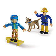 Feuerwehrmann Sam Spielzeugfiguren – Elvis, Norman, Nipper