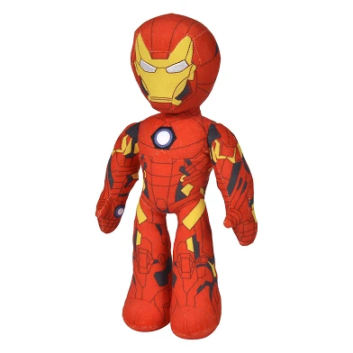 Disney Knuffel Marvel Iron Man Beweegbaar, 25cm