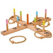 Eichhorn Outdoor Ringwurfspiel aus Holz