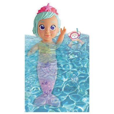 Poupée de bain New Born Baby Mermaid