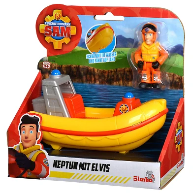 Sam le pompier Lifeboat avec figurine Elvis