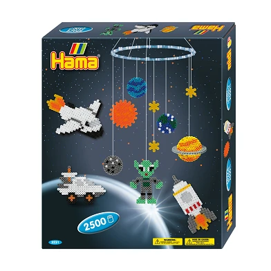 Hama Set de perles à repasser - Voyage dans l'espace, 2500 pcs.
